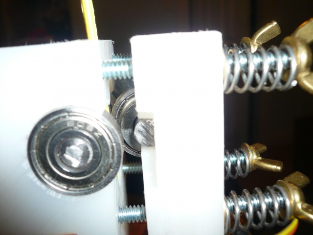 pinch-idler bearing & pressure springs